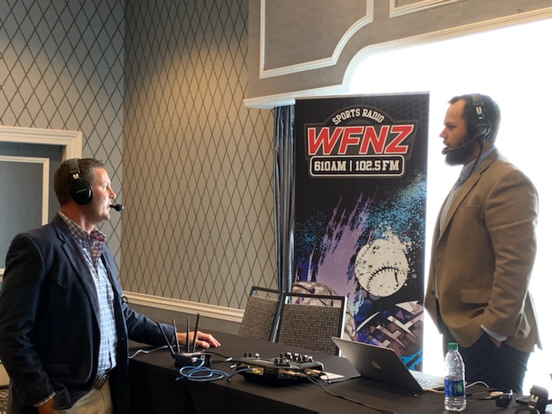 Philip Rivers talks to Kyle Bailey of WFNZ