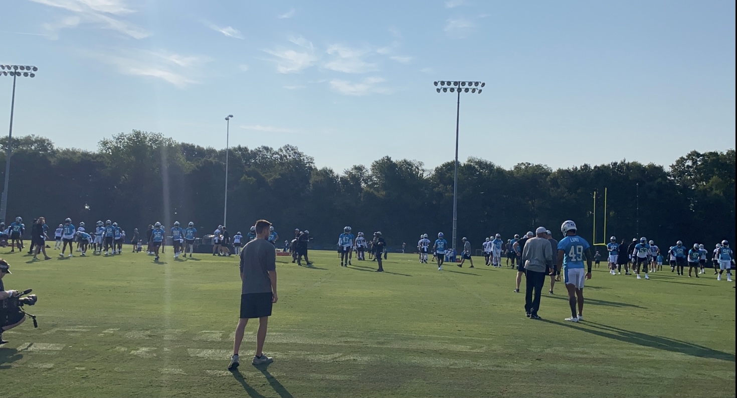 Panthers Camp Establishing Shot