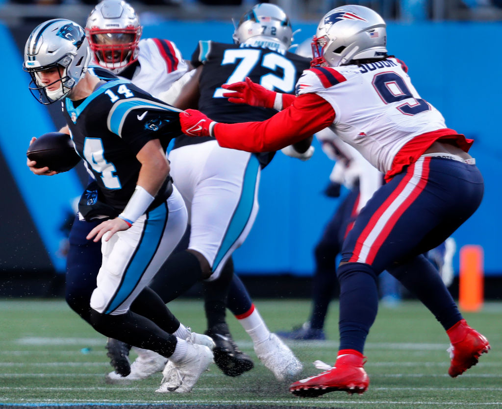 New England Patriots Vs. Carolina Panthers at Bank of America Stadium