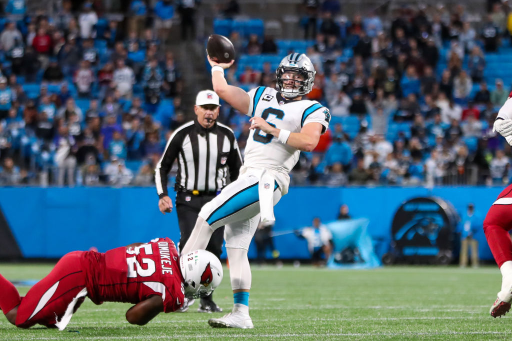 NFL: OCT 02 Cardinals at Panthers