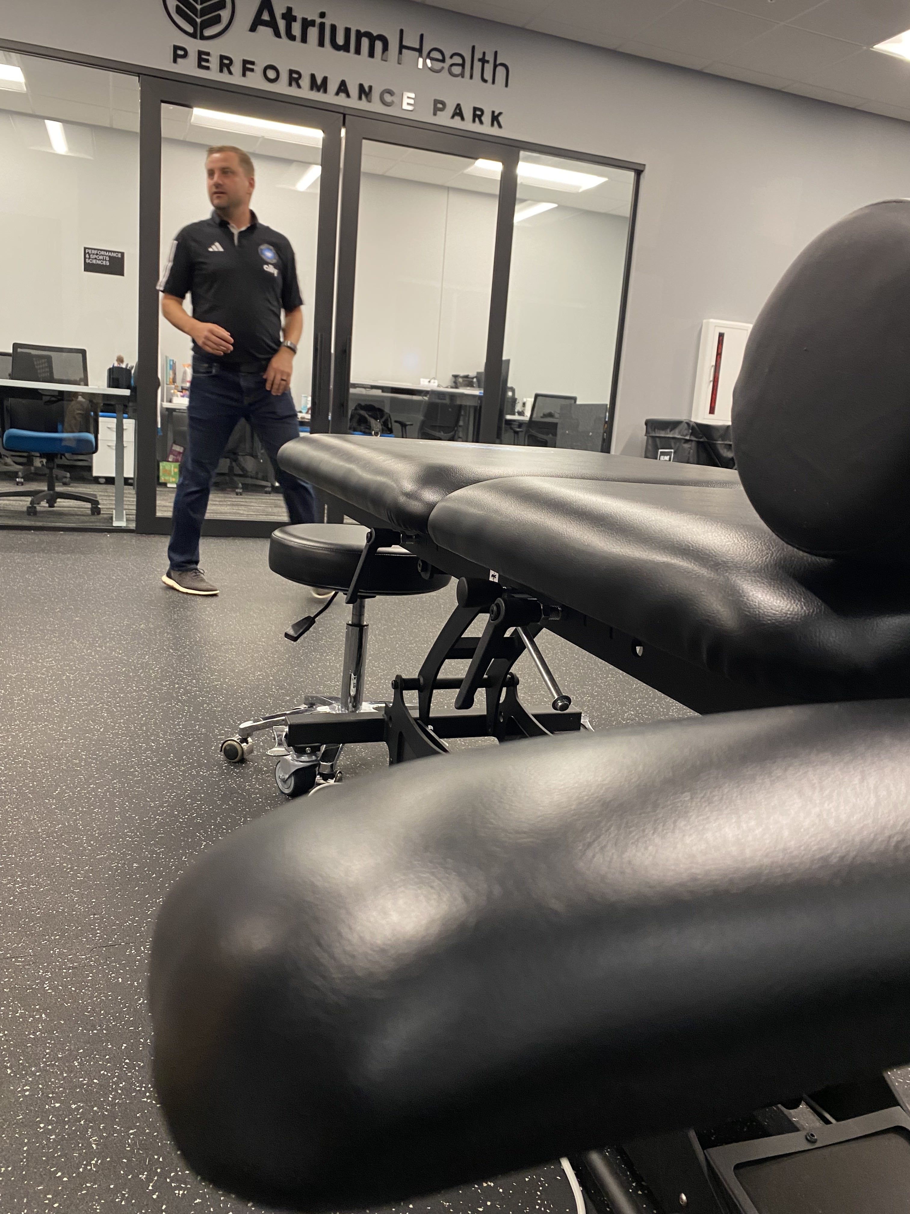 Charlotte FC Weight Room