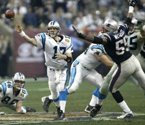Super Bowl XXXVIII - Carolina Panthers vs New England Patriots - February 1, 2004