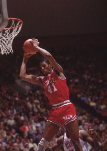 NC State Thurl Bailey, 1983 NCAA West Regional Playoffs
