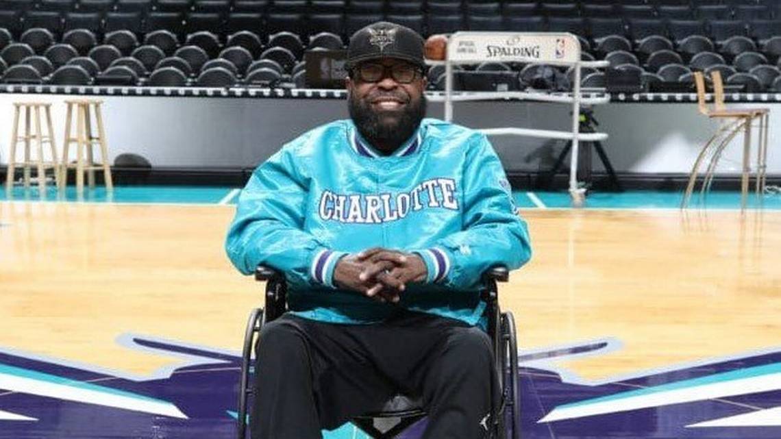 Charlotte Hornets PA announcer Patrick 'Big Pat' Doughty
