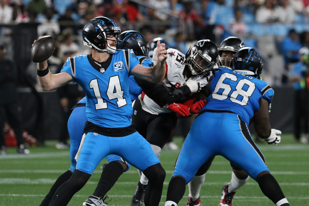 NFL: OCT 13 Falcons at Panthers