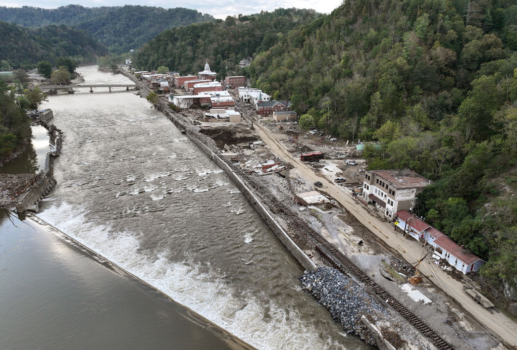 Storm Helene Causes Massive Flooding Across Swath Of Western North Carolina