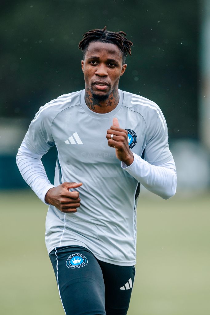 Wilfried Zaha Training Photo