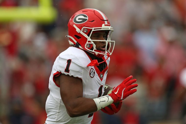 No. 114 overall — Georgia RB Trevor Etienne