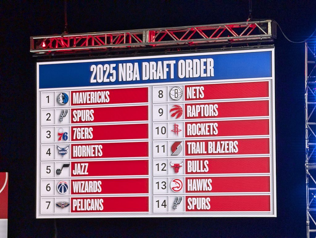 Dallas Maverics won the 2025 NBA Draft Lottery in Chicago