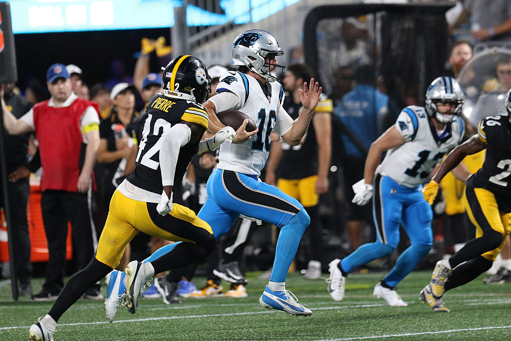 NFL: AUG 21 Preseason Steelers at Panthers