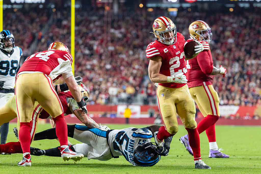 NFL: NOV 24 Panthers at 49ers